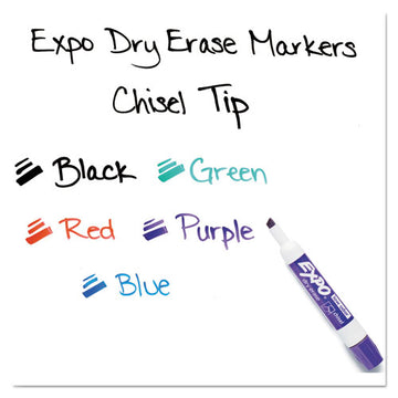 EXPO® Low-odor Dry-erase Marker Value Pack, Broad Chisel Tip, Assorted Colors, 36-box freeshipping - TVN Wholesale